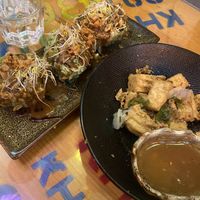 Boules de riz et tofu frit   at Bep Chay in Toulouse