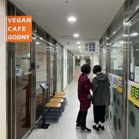 hallway  at Godny Cafe in Seoul