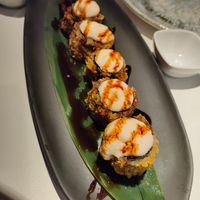 Crujiente de berenjena at Miss Sushi in Zaragoza