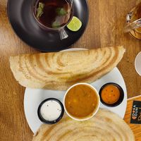 masala dosa at Dosa Dum in Prague