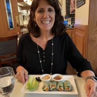 Garden rolls  at The King & I in Milwaukee