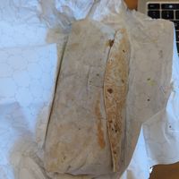 Breakfast burrito at Dulce Vegan Bakery and Cafe in Atlanta