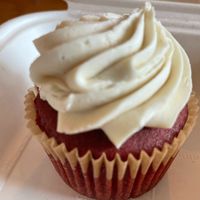 Red Velvet Gluten-Free Cupcake at Dulce Vegan Bakery and Cafe in Atlanta
