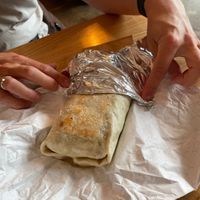 Breakfast burrito  at Dulce Vegan Bakery and Cafe in Atlanta