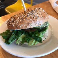 Kirkland breakfast sandwich  at Dulce Vegan Bakery and Cafe in Atlanta