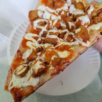 Vegan Buffalo slice at Tony's Pizzeria & Restaurant in Brooklyn