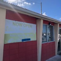 Exterior of building  at Eden's Vegan Eatery in St Croix