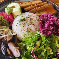 Vegan bipimbap at Coco Koi in Stockholm