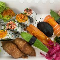 Vegan sushi  at Coco Koi in Stockholm