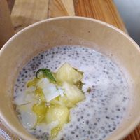 Inside of chia coco bowl (Dec 2021) at Exki - Saint-Lazare in Paris