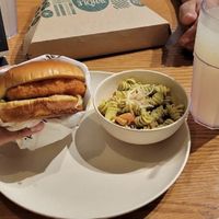 Buffalo Chickin Sandwich  at Veggie Grill - Farmers Market in Los Angeles