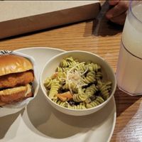 Pesto Pasta  at Veggie Grill - Farmers Market in Los Angeles