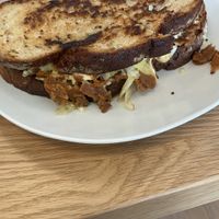 Dynamite tasting Reuben   at Veggie Grill - Farmers Market in Los Angeles
