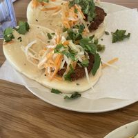 Japanese slider buns  at Veggie Grill - Farmers Market in Los Angeles