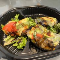 Vietnamese burrito at Fredy's Tucan in Puerto Vallarta