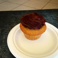 Taste like Nutella.. So good at Cupcake Station in Birmingham