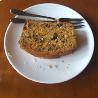 carrot cake at Chīsù De - Veggie Table in Beijing