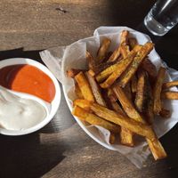 Sweet potato fries  at Chīsù De - Veggie Table in Beijing
