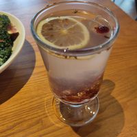 Cranberry tea at Chīsù De - Veggie Table in Beijing