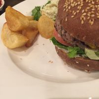 Southwest Bean Burger at Chīsù De - Veggie Table in Beijing