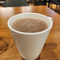 Hot chocolate at Chīsù De - Veggie Table in Beijing