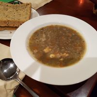 Lentils soup. Perfect warmup. 10/10 at Chīsù De - Veggie Table in Beijing