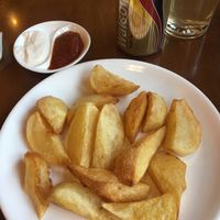 Good fries. at Chīsù De - Veggie Table in Beijing