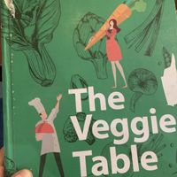 Cool menu in a cocktail table format  at Chīsù De - Veggie Table in Beijing