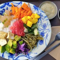 Vegan Pokebowl at Vivi's Veggie in Seoul