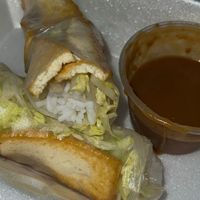 Tofu spring rolls at Pho Banh Mi Cafe in Oak Lawn