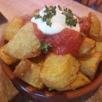 Patatas Bravas at SaltHouse in North Shields