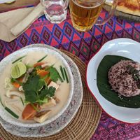 Tum kha with rice at Soul Phuket in Phuket