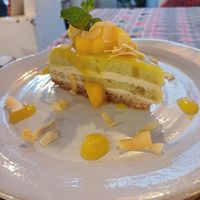 Coconut mango cake at Soul Phuket in Phuket
