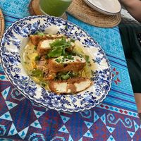 Special- coconut crusted tofu  at Soul Phuket in Phuket