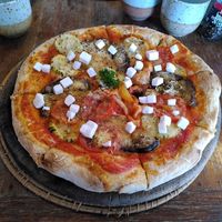 Mediterranean pizza at Soul Phuket in Phuket