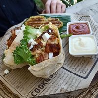 Pita mcmuffin at Soul Phuket in Phuket