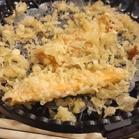 Tempura de verduras at Honkaku in San Sebastian