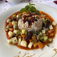 Maakloube vegan  at Saliba in Hamburg