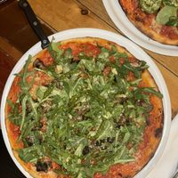 Vegan bolognese pizza   at Il Bazzali in Montreal