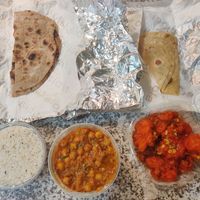 All food I ordered at Tabla in Atlanta