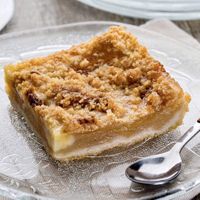 Manzana crumble at Beinetti in Mallorca