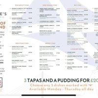   at Christies Scottish Tapas in Falkirk