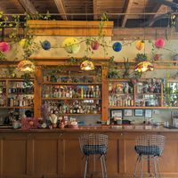 bar at La Cocina Restaurant in Portland