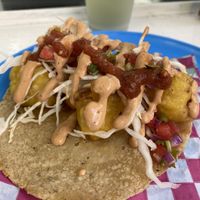 Tacos gobernador   at Paxil in Mexico City