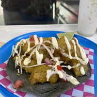 Fish taco   at Paxil in Mexico City