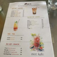 Drinks and Snacks  at Ba Minh in Hue