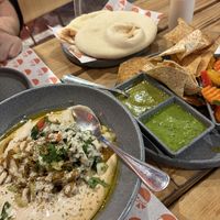 Hummus  at Hummus YA! in Mexico City