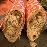 Shawarma  at Hummus YA! in Mexico City