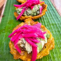 Tostones   at Jungle SV in El Tunco