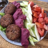Falafel bowl   at Jungle SV in El Tunco